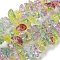 Glass Beads Strands, Nuggest, Colorful, 3~6x7~11x6~8mm, Hole: 0.7mm, 32.68 inch(83cm)