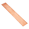 OLYCRAFT Copper Flat Bar 12.2x1.9x0.1 Inch T2 Copper Bus Bar Copper Flat Sheet Pure Cu Copper Sheet Red Copper Flat Bus Rectangle Bar for Jewelry DIY Craft Making Battery Connection