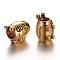 304 Stainless Steel European Beads, Caravan, Antique Golden, 13x10x10mm, Hole: 5mm