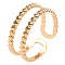 Fashion Stainless Steel Open Cuff Rings for Women Men