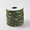 Cloth Rope Ethnic Cords, Green, 4mm, about 50yards/roll(150 feet/roll)