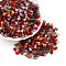 Glass Seed Beads, Mushroom, Mixed Color, 5.5~6x4~4.5mm, Hole: 1~1.2mm, about 3750pcs/pound