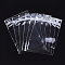 Polypropylene Zip Lock Bags, Top Seal, Resealable Bags, Self Seal Bag, Rectangle, Clear, 11.9x8cm, Unilateral Thickness: 2 Mil(0.05mm), Inner Measure: 10.3x8cm