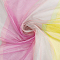 Rainbow Color Gradient Polyester Mesh Fabric, for Dress Costumes Decoration, Colorful, 150~160x0.02cm, 5m/pc