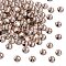 Preciosa® Crystal Hotfix Flatback Stones, Czech Crystal, Round(438 11 612 Chaton Rose VIVA 12 ®), 90300 Light Peach, SS10(2.7~2.9mm)