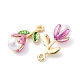 Подвески из эмали и сплава FIND-M060-22G-01-2