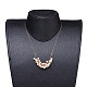 Колье из паяной латуни NJEW-JN02708-4
