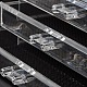 3 отсеков ящики для хранения пластиковых ювелирные OBOX-O002-05-3