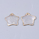 Гальванические подвески capiz shell SHEL-T012-15-2