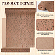 Ткань из искусственной кожи прямоугольника DIY-WH20032-08C-5