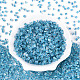 Прозрачные внутри цветные стеклянные бусины SEED-T007-13L-1