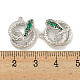 Латунные микро проложить кубического циркония подвески KK-S386-23P-02-3