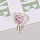Подвески сплава Rhinestone FIND-PW0025-16A-1