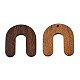 Подвески из смолы и ореха WOOD-N011-008-2