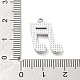 Подвески из сплава и страза FIND-U026-18P-3
