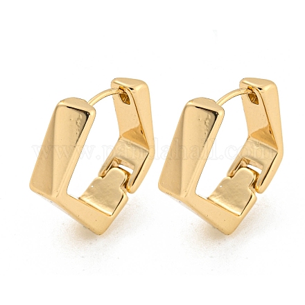 Серьга обруча сплава EJEW-P269-14KCG-1
