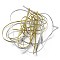 Glitter Flat Nylon Elastic Cord/Band, with Rubber Inside, Webbing Garment Sewing Accessories, Mixed Color, 3mm, about 2.19 Yards(2m)/Strand