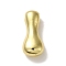 Rack Plating Brass Pendants, Balloon Letter Charms, for Personalized Name Necklaces Making, Cadmium Free & Lead Free, Long-Lasting Plated, Real 18K Gold Plated, Letter I, 23.5x10x7mm, Hole: 2.5mm