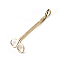 Stainless Steel Candle Wick Trimmer, Candle Tool Accessories, Golden, 18x6cm