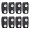 AHANDMAKER 8 pcs Duty Belt Keeper with Double Snaps Key Clip for Outdoor Sports Belt Keepers with Gear Clip for Police Military Equipment Accessories
