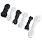 6 Bags 6 Styles PU Leather Cord, for Necklace Making, Round, Mixed Color, 1~2mm, about 10.94 Yards(10m)/bag, 1 bag/style