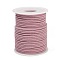 Nylon Threads, Milan Cords/Twisted Cords, Pink, 3mm, about 21.87 yards(20m)/roll