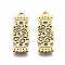 201 Stainless Steel Pendants, Laser Cut, Christmas Candy, Golden, 19x6.5x1mm, Hole: 1.4mm