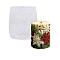 DIY Candle Silicone Molds, for Candle Making, White, Snowman, 82x78x88mm, Inner Diameter: 64x65mm