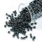 TOHO Round Seed Beads, Japanese Seed Beads, (89) Metallic Moss, 8/0, 3mm, Hole: 1mm, about 222pcs/10g