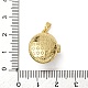 Латунь эмаль Locket подвески KK-F912-04A-G-4