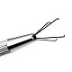 Пинцет со стразами 4 зубец из нержавеющей стали TOOL-L010-006-2
