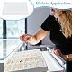 Прямоугольные стойки из искусственной кожи из искусственной кожи CON-WH0093-04B-7