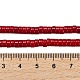 Синтетических нитей бирюзовые бусы G-C101-K01-01A-5