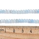 Окрашенная натуральная малайзия жадеит бусины пряди G-E316-2x4mm-61-2