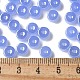 Имитация нефрита и блестящие стеклянные бусины SEED-E001-J3x6mm-A02-4