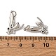 Латунные микро проложить кубического циркония подвески KK-P308-39P-3