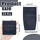Бархатные мешочки с клапаном для украшений ABAG-WH0038-43E-2