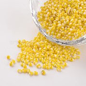 12/0 непрозрачные цвета просачиваться стеклянные бусины SEED-M008-C29