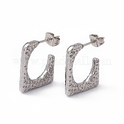 Серьги-гвоздики из нержавеющей стали 304 EJEW-G314-11P