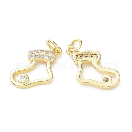 Подвески из латуни и циркония KK-G469-16G-1