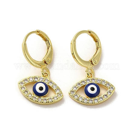 Серьги с подвесками из латуни EJEW-Q797-23G-01-1