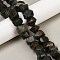 Natural Labradorite Beads Strands, Faceted, Nuggets, 12~13x16~19x12~14mm, Hole: 0.9mm, about 29~31pcs/strand, 14.37~15.28''(36.5~38.8cm)
