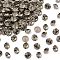 Preciosa® MAXIMA Crystal Round Stones, Czech Crystal, Dura Foiling, Round(431 11 615 Chaton), 40010 Black Diamond, SS8/PP17(2.3~2.5mm)