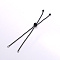 Adjustable 201 Stainless Steel Slider Bracelets Making, Box Chain Bolo Bracelets Making, Gunmetal, Single Chain Length: about 11.5cm