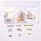Universe Themed Alloy Cabochons, for Floating Lockets Glass Living Memory Lockets, Epoxy Resin Supplies Filling, Mixed Shapes, Mixed Color