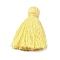Cotton Tassel Pendants, Light Khaki, 45~48x30~36mm