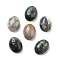 Natural Indian Agate Cabochons, Oval, 16x12x5mm