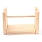 Rotatable Wooden Yarn Spinner, Thread Holder, BurlyWood, 20x10x13cm