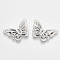 Tarnish Resistant 201 Stainless Steel 3D Pendants, Butterfly, Stainless Steel Color, 17.5x25.5x3mm, Hole: 0.9mm
