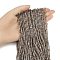 Natural Angelite Beads Strands, Round, Faceted, 3~3.5mm, Hole: 0.6mm, about 115pcs/strand, 15.35''(39cm)